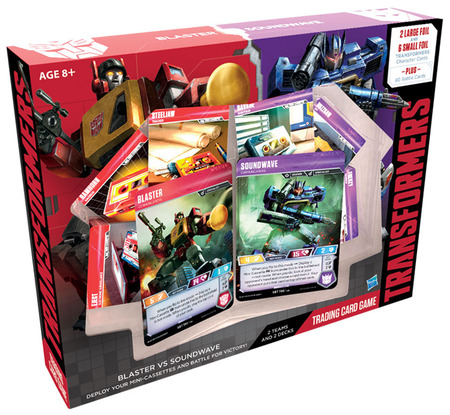 Transformers TCG Blaster VS Soundwave 2 Player Starter Set Transformers TCG Transformers TCG Blaster VS Soundwave 2 Player Starter Set Transformers TCG