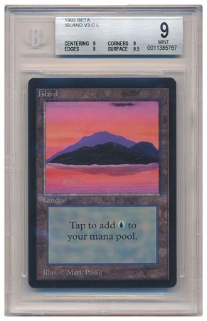 Island 3 Beckett BGS MINT 9 5767 Beta Island 3 Beckett BGS MINT 9 5767 Beta