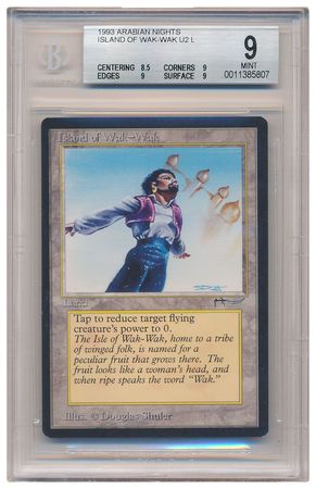 Island of Wak Wak Beckett BGS MINT 9 5807 Arabian Nights Arabian Nights Singles Island of Wak Wak Beckett BGS MINT 9 5807 Arabian Nights Arabian Nights Singles