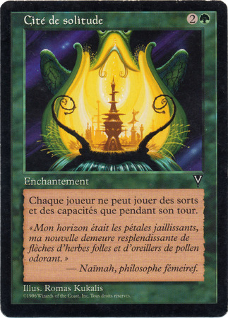 CitE de solitude Visions French Visions French Singles CitE de solitude Visions French Visions French Singles