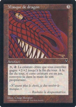 Masque de dragon Visions French Visions French Singles Masque de dragon Visions French Visions French Singles