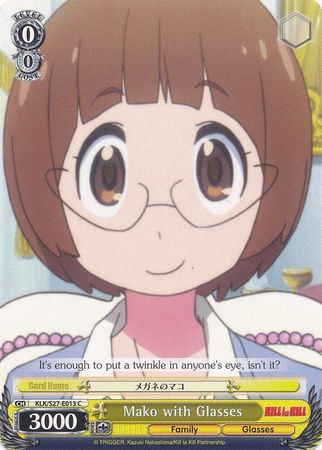 Mako with Glasses KLK S27 E013 Common C Mako with Glasses KLK S27 E013 Common C