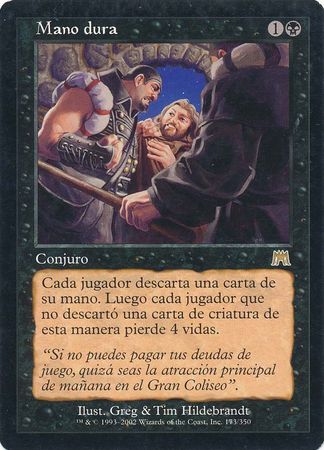 Mano Dura 173 350 Onslaught Spanish Mano Dura 173 350 Onslaught Spanish