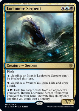 Lochmere Serpent 195 269 Throne of Eldraine Singles Lochmere Serpent 195 269 Throne of Eldraine Singles
