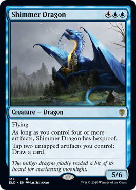 Shimmer Dragon 317 269 Brawl Deck Throne of Eldraine Singles Shimmer Dragon 317 269 Brawl Deck Throne of Eldraine Singles