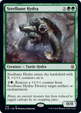 Steelbane Hydra 322 269 Brawl Deck Throne of Eldraine Singles Steelbane Hydra 322 269 Brawl Deck Throne of Eldraine Singles