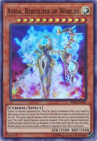 Avida Rebuilder of Worlds RIRA EN027 Super Rare Unlimited Rising Rampage RIRA Unlimited Singles Avida Rebuilder of Worlds RIRA EN027 Super Rare Unlimited Rising Rampage RIRA Unlimited Singles