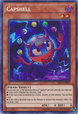Capshell RIRA EN000 Secret Rare Unlimited Capshell RIRA EN000 Secret Rare Unlimited