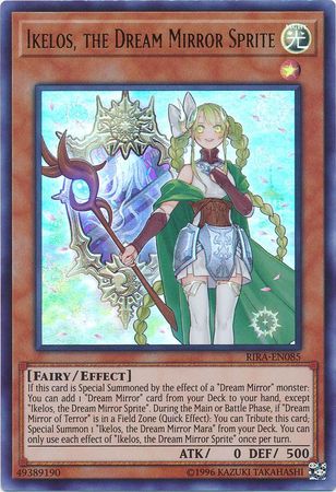 Ikelos the Dream Mirror Sprite RIRA EN085 Ultra Rare Unlimited Ikelos the Dream Mirror Sprite RIRA EN085 Ultra Rare Unlimited