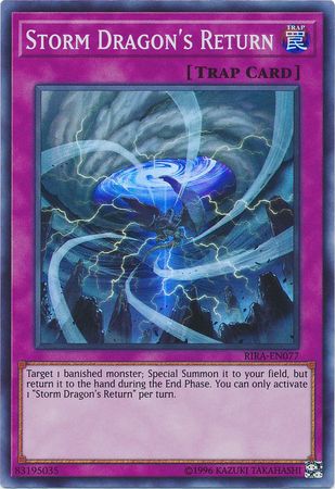 Storm Dragon s Return RIRA EN077 Super Rare Unlimited Storm Dragon s Return RIRA EN077 Super Rare Unlimited