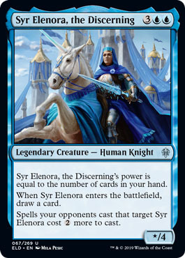 Syr Elenora the Discerning 067 269 Throne of Eldraine Singles Syr Elenora the Discerning 067 269 Throne of Eldraine Singles