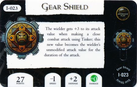 Gear Shield I 023 Mage Knight Nexus Gear Shield I 023 Mage Knight Nexus