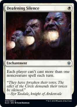 Deafening Silence 010 269 Throne of Eldraine Singles Deafening Silence 010 269 Throne of Eldraine Singles