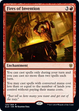 Fires of Invention 125 269 Throne of Eldraine Singles Fires of Invention 125 269 Throne of Eldraine Singles