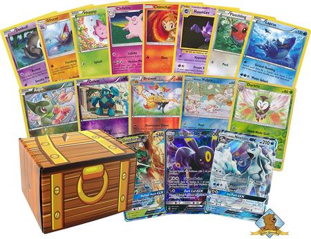 100 Assorted Pokemon Cards 2 200 Hp Or Higher Gx Ultra Rares W Golden