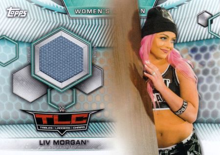 Liv Morgan 199 Women s Division Mat Relic WWE Topps Liv Morgan 199 Women s Division Mat Relic WWE Topps