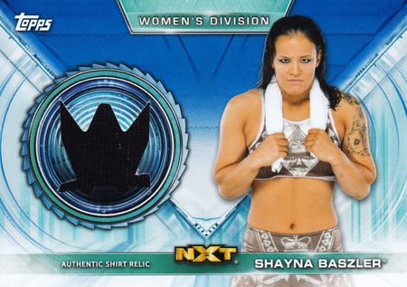 Shayna Baszler 25 Women s Division 2019 Shirt Relic WWE Topps Shayna Baszler 25 Women s Division 2019 Shirt Relic WWE Topps