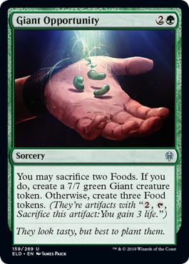 Giant Opportunity 159 269 Throne of Eldraine Singles Giant Opportunity 159 269 Throne of Eldraine Singles