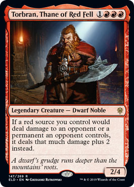 Torbran Thane of Red Fell 147 269 Throne of Eldraine Singles Torbran Thane of Red Fell 147 269 Throne of Eldraine Singles