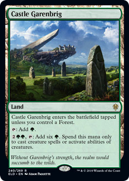 Castle Garenbrig 240 269 Throne of Eldraine Singles Castle Garenbrig 240 269 Throne of Eldraine Singles