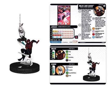 Marvel Heroclix Miles Morales and Spider-Gwen Convention Exclusive MP19-007