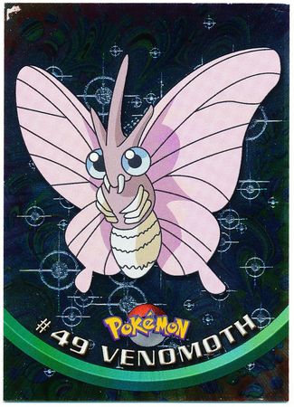 Venomoth - Series 1 (Topps) - All Long Tail | TrollAndToad