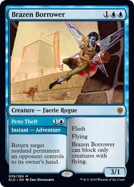 Brazen Borrower 039 269 Throne of Eldraine Singles Brazen Borrower 039 269 Throne of Eldraine Singles