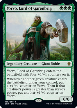 Yorvo Lord of Garenbrig 185 269 Throne of Eldraine Singles Yorvo Lord of Garenbrig 185 269 Throne of Eldraine Singles