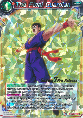 The Final Guardian BT7 024 Foil Pre Release Promo The Final Guardian BT7 024 Foil Pre Release Promo