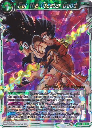 For the Greater Good BT7 073 Foil Pre Release Promo Assault of the Saiyans Pre Release Promos For the Greater Good BT7 073 Foil Pre Release Promo Assault of the Saiyans Pre Release Promos