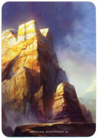 Theros Holiday Gift Box Mountain Divider MTG Theros Holiday Gift Box Mountain Divider MTG