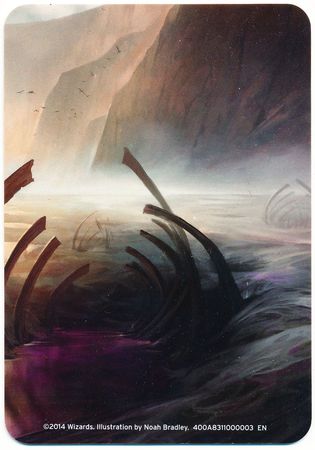 Khans of Tarkir Holiday Gift Box Swamp Divider MTG Khans of Tarkir Holiday Gift Box Swamp Divider MTG