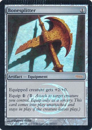 Bonesplitter Arena Foil Crimped Top Misprint Arena League Promos Bonesplitter Arena Foil Crimped Top Misprint Arena League Promos