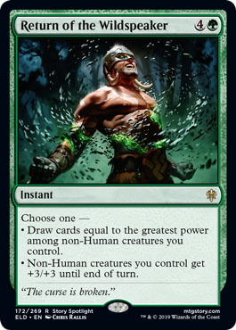 Return of the Wildspeaker 172 269 Throne of Eldraine Singles Return of the Wildspeaker 172 269 Throne of Eldraine Singles