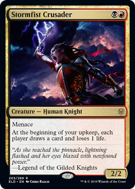 Stormfist Crusader 203 269 Throne of Eldraine Singles Stormfist Crusader 203 269 Throne of Eldraine Singles