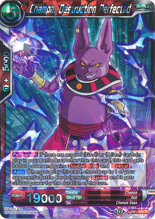 Champa Destruction Perfected DB1 006 Rare Champa Destruction Perfected DB1 006 Rare