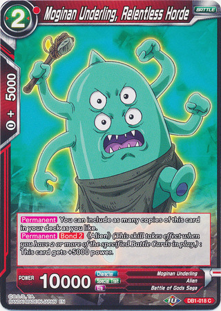 Moginan Underling Relentless Horde DB1 018 Common Draft Box 4 Dragon Brawl Singles Moginan Underling Relentless Horde DB1 018 Common Draft Box 4 Dragon Brawl Singles