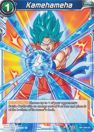 Kamehameha DB1 039 Uncommon Kamehameha DB1 039 Uncommon