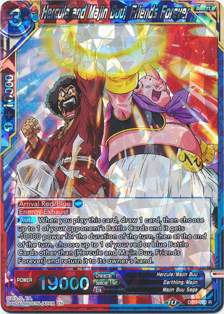 Hercule and Majin Buu Friends Forever DB1 092 Rare Hercule and Majin Buu Friends Forever DB1 092 Rare