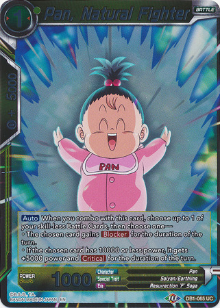 Pan, Natural Fighter - Dragonball Super TCG | TrollAndToad