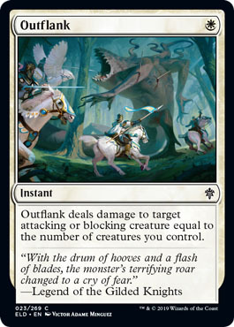 Outflank 023 269 Throne of Eldraine Singles Outflank 023 269 Throne of Eldraine Singles