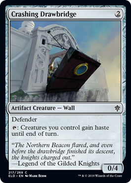 Crashing Drawbridge 217 269 Throne of Eldraine Singles Crashing Drawbridge 217 269 Throne of Eldraine Singles