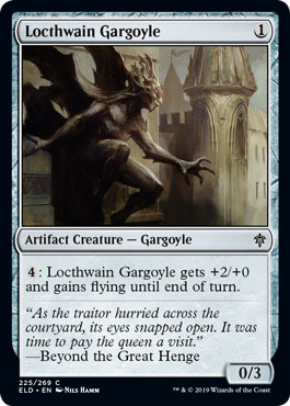 Locthwain Gargoyle 225 269 Throne of Eldraine Singles Locthwain Gargoyle 225 269 Throne of Eldraine Singles