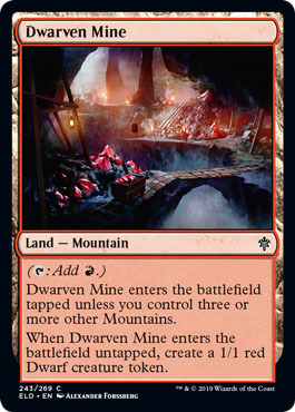 Dwarven Mine 243 269 Throne of Eldraine Singles Dwarven Mine 243 269 Throne of Eldraine Singles