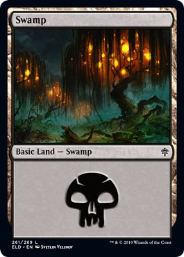 Swamp 261 269 Throne of Eldraine Singles Swamp 261 269 Throne of Eldraine Singles