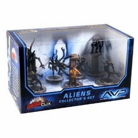 Aliens Collector Set HorrorClix AVP Aliens Collector Set HorrorClix AVP