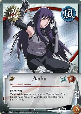 Anbu N 191 Rare Anbu N 191 Rare