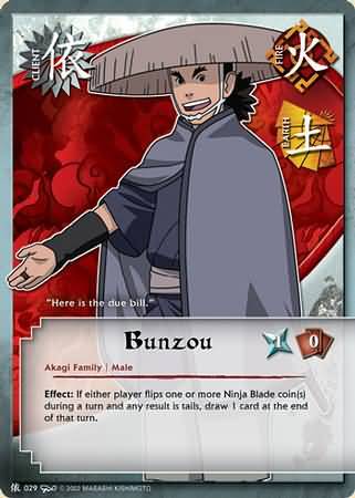 Bunzou C 029 Common Naruto Dream Legacy Bunzou C 029 Common Naruto Dream Legacy