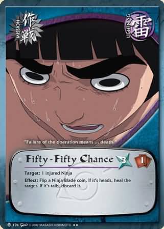 Fifty Fifty Chance M 194 Rare Naruto Dream Legacy Fifty Fifty Chance M 194 Rare Naruto Dream Legacy