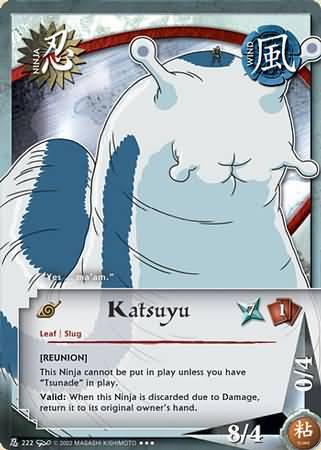Katsuyu Reunion N 222 Super Rare Katsuyu Reunion N 222 Super Rare